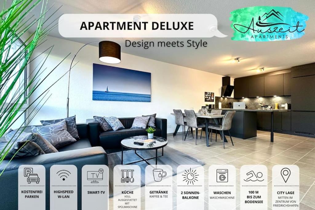 Auszeit Apartment Deluxe Фрідріхсгафен Екстер'єр фото